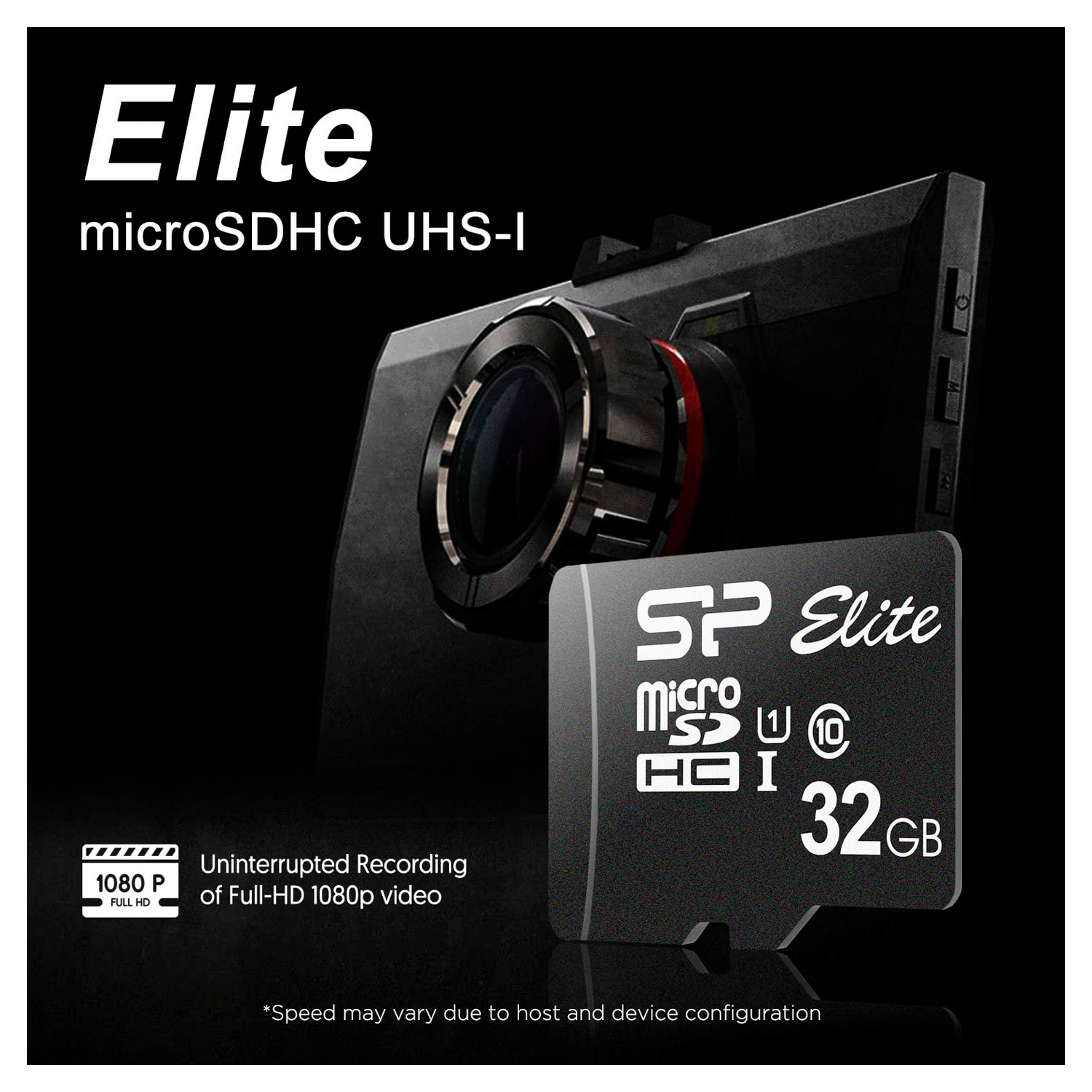 Карта памяти Silicon Power MicroSDHC 32GB Elite UHS-I U1 V10 А1