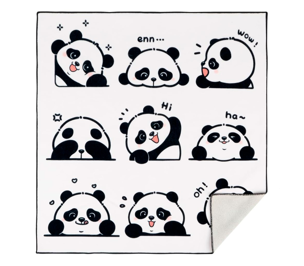 Чехол-обертка Walking Way Protective Wrap, рисунок Panda, 45х45 см