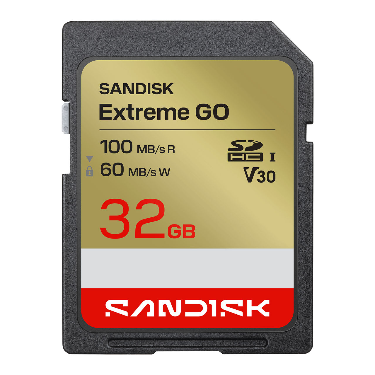 Карта памяти SanDisk SDHC 32GB Extreme GO UHS-I V30 100/60 МБ/с