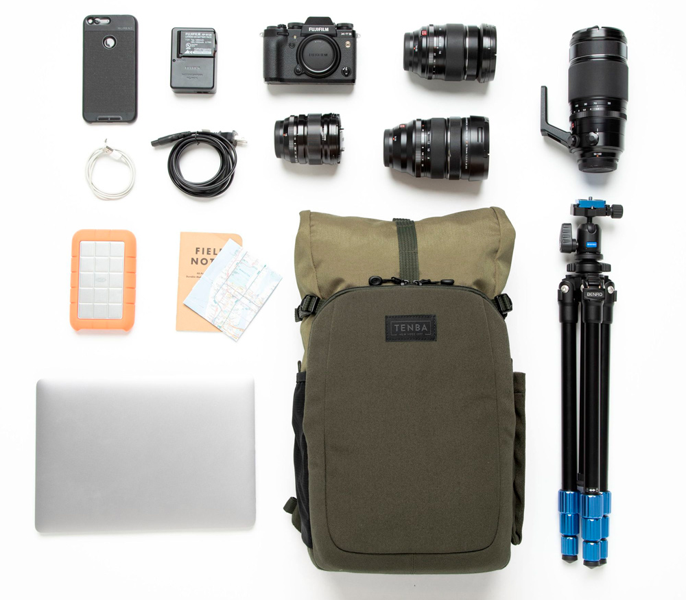 Рюкзак Tenba Fulton v2 14L Backpack, оливковый