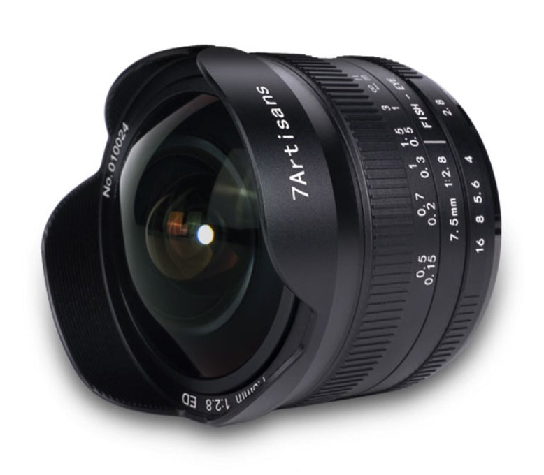 Объектив 7Artisans 7.5mm f/2.8 II FishEye Fujifilm X