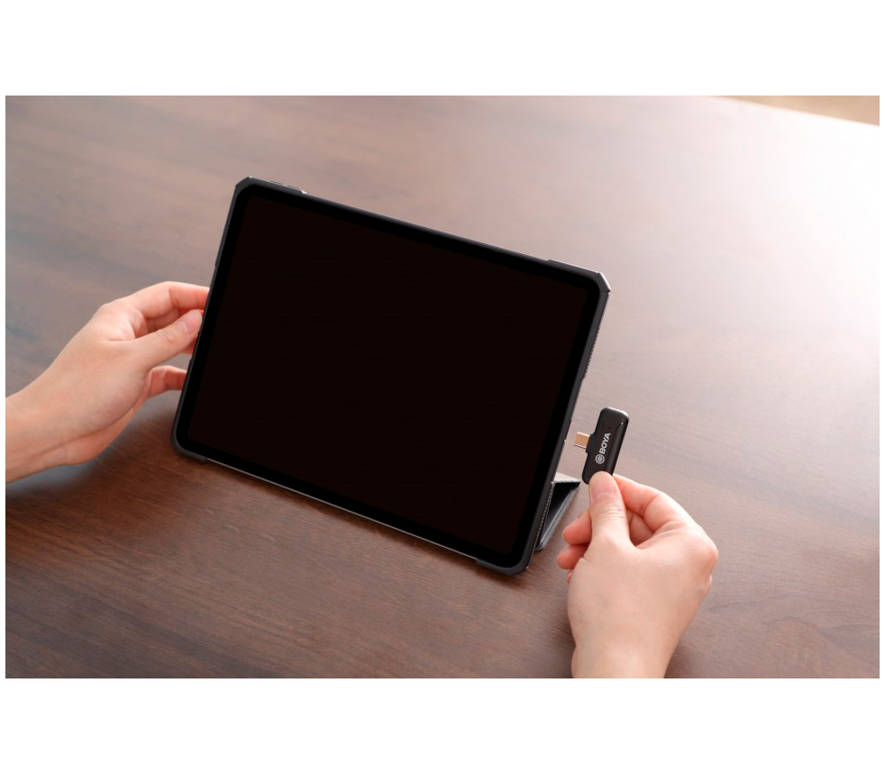 Беспроводная система Boya BY-WM3T2-U, цифровая 2.4 ГГц, 2 канала, Type-C (уцененный)