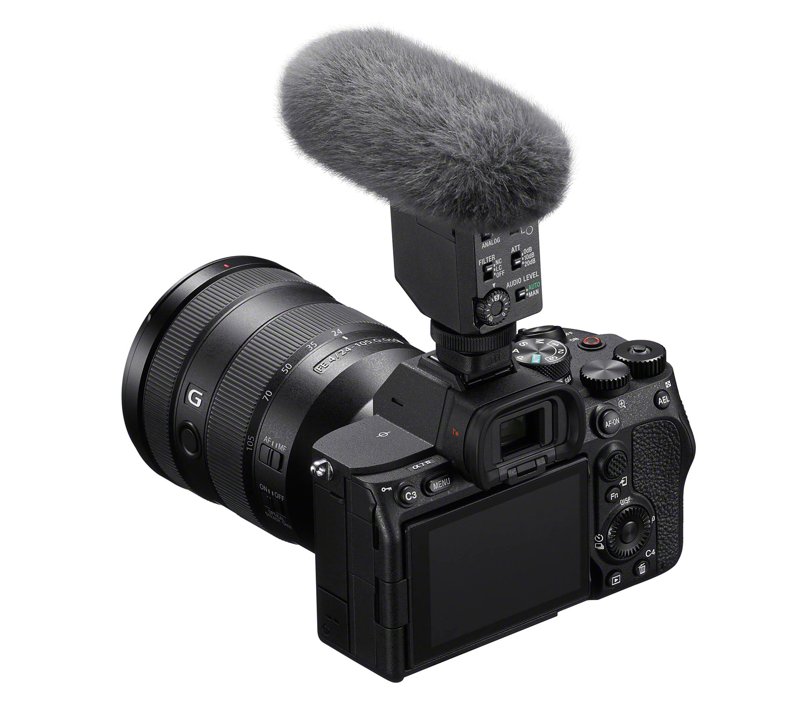 Микрофон Sony ECM-B10, направленный, цифровой, MI интерфейс