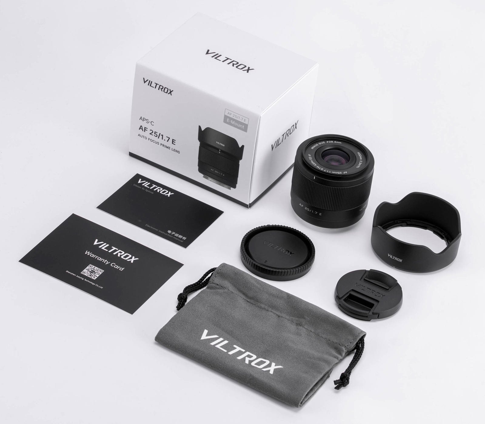 Объектив Viltrox AF 25mm f/1.7 Sony E (APS-C)
