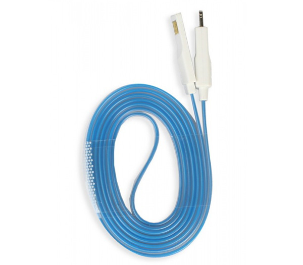 Кабель Smartbuy iK-512s USB - Lightning, 1.2 м, белый