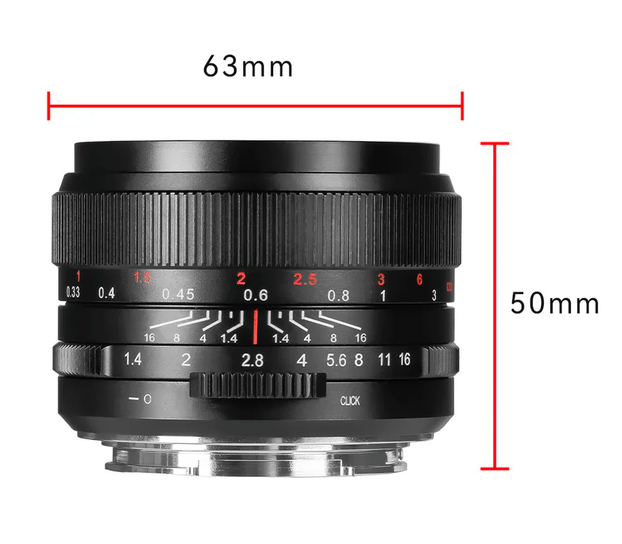 Объектив 7Artisans 35mm f/1.4 Mark III Sony FE (уцененный)