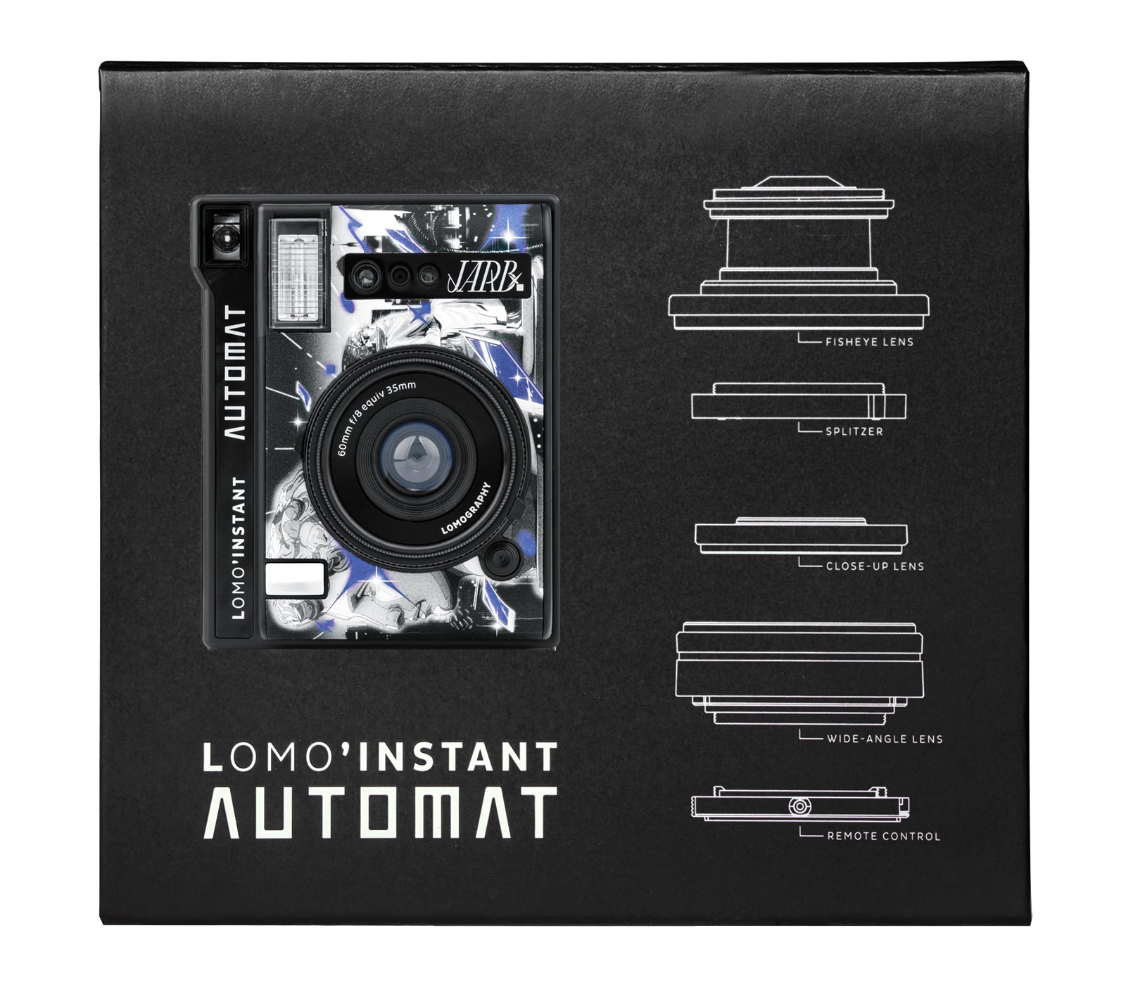 Фотоаппарат моментальной печати Lomography LOMO'Instant Automat JARB + 3 объектива (уцененный)