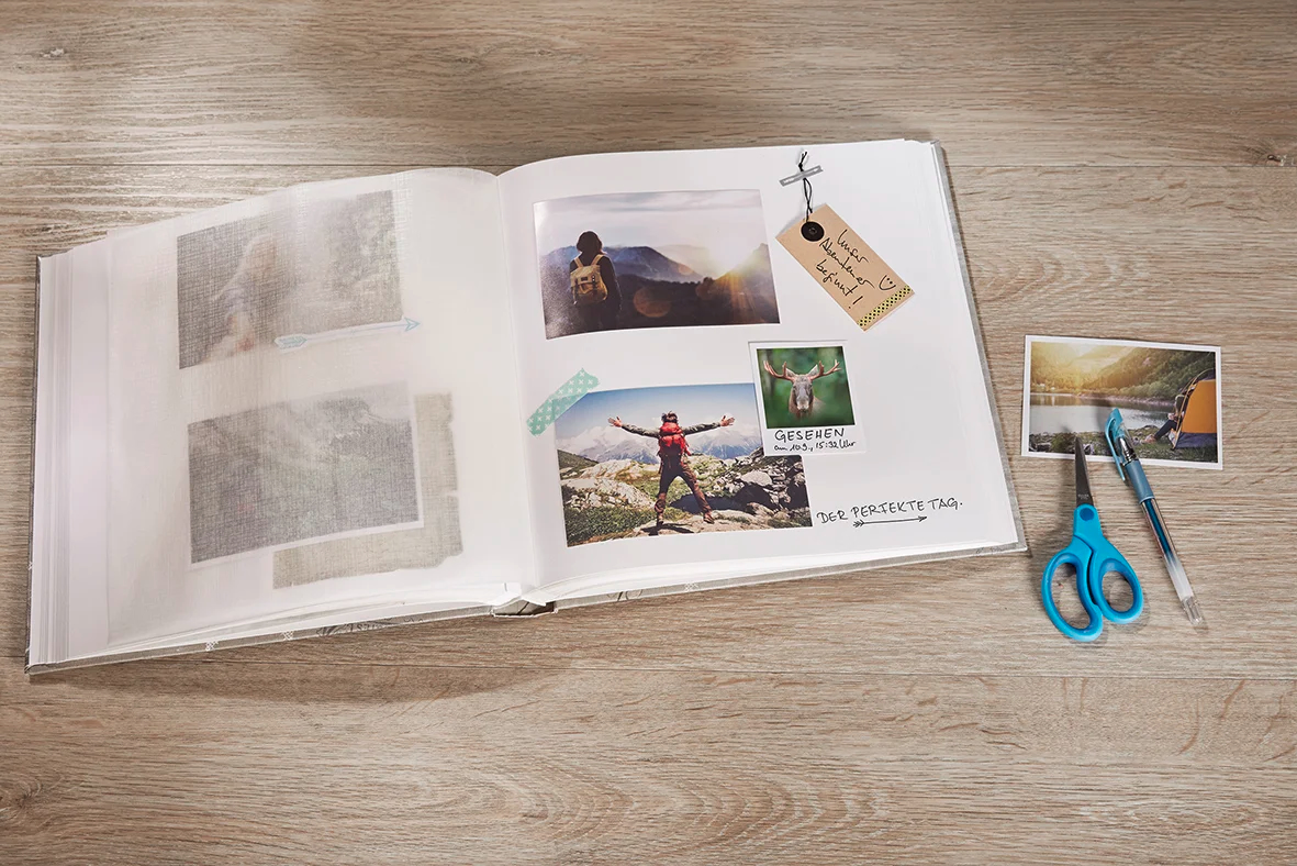 Фотоальбом Walther 22x16 см, 40 страниц, Fun, королевский синий