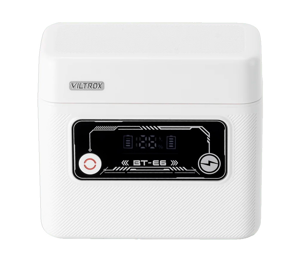 Зарядный кейс Viltrox BT-E6, 5500 мАч, для 2х LP-E6