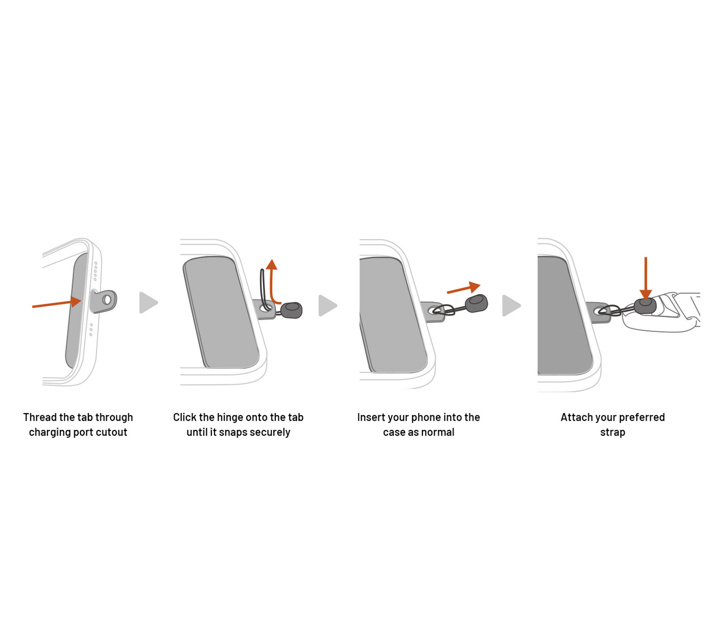 Ремень для смартфона PGYTECH LinkGo Phone Photography Strap Webbing, цвет: Modern Art