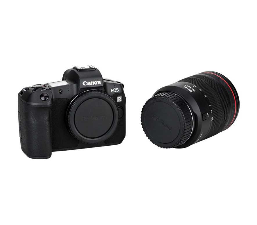 Комплект крышек JJC L-RCRF, для Canon RF Mount (на корпус камеры, на объектив задняя)