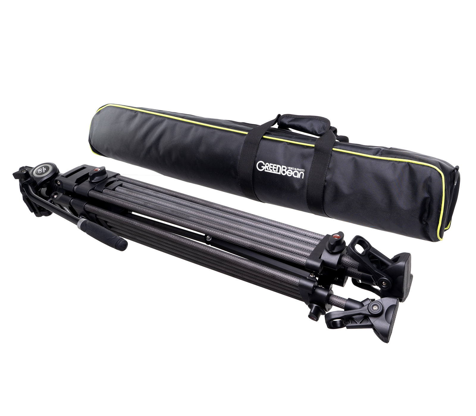 Штатив GreenBean VideoMaster 307C, для видео, карбоновый