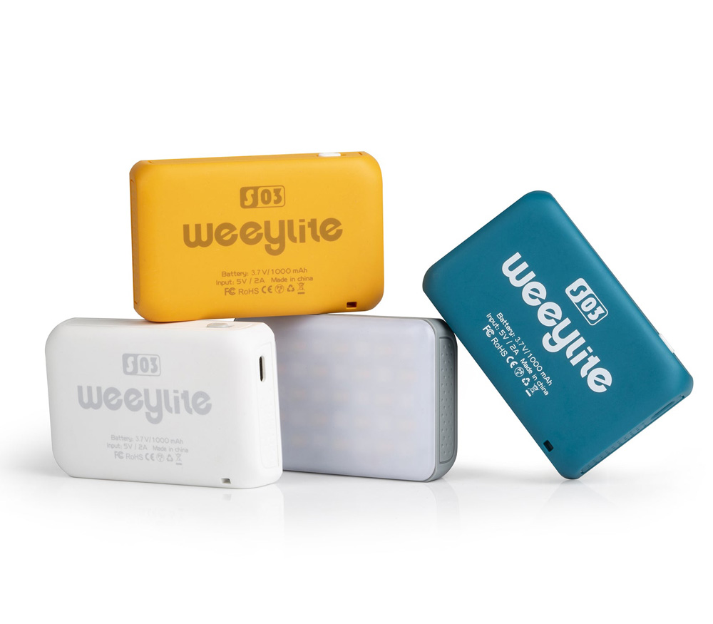 Осветитель Viltrox Weeylite S03, светодиодный, 2800-6800К, RGB, 4 Вт, белый