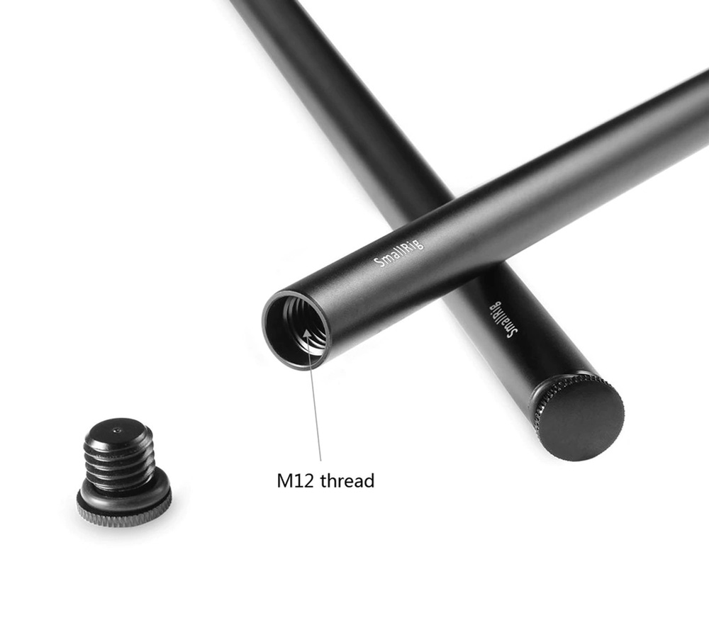 Направляющие SmallRig 1054, 15 мм, внутр. М12, длина 40 см, 2 шт., алюминий