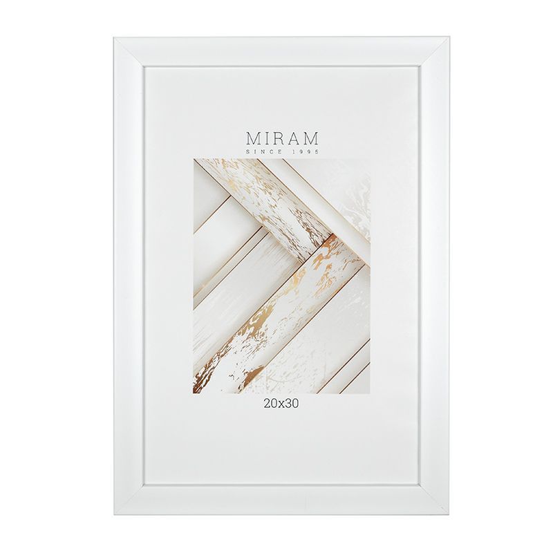 Фоторамка Мирам 20х30 см, 650061-8, белое дерево