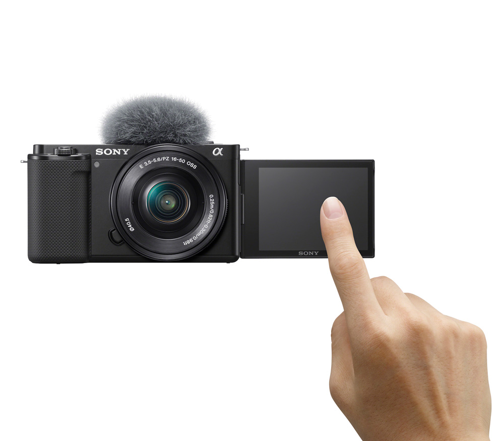 Беззеркальный фотоаппарат Sony ZV-E10 Kit 16-50mm, черный