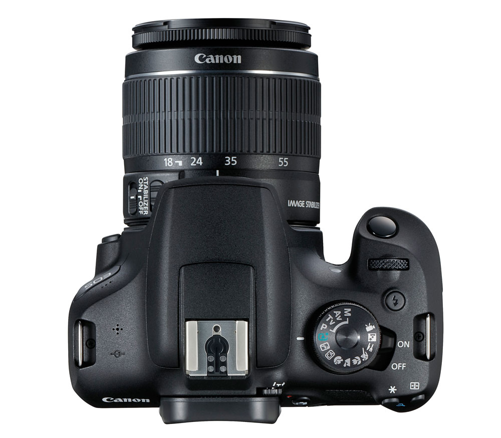 Зеркальный фотоаппарат Canon EOS 2000D Kit EF-S 18-55 III (уцененный)