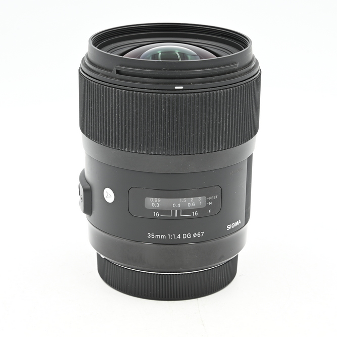 Объектив Sigma 35mm f/1.4 DG HSM Art Canon EF (cocтояние 5-) (б/у)