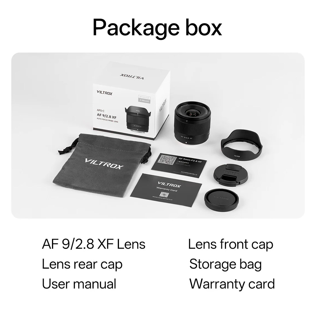 Объектив Viltrox AF 9mm f/2.8 Air Fujifilm X-mount