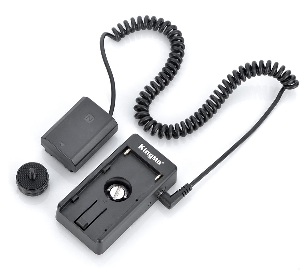 Адаптер питания Kingma DR-FZ100 + площадка BM-F980D для батарей NP-F