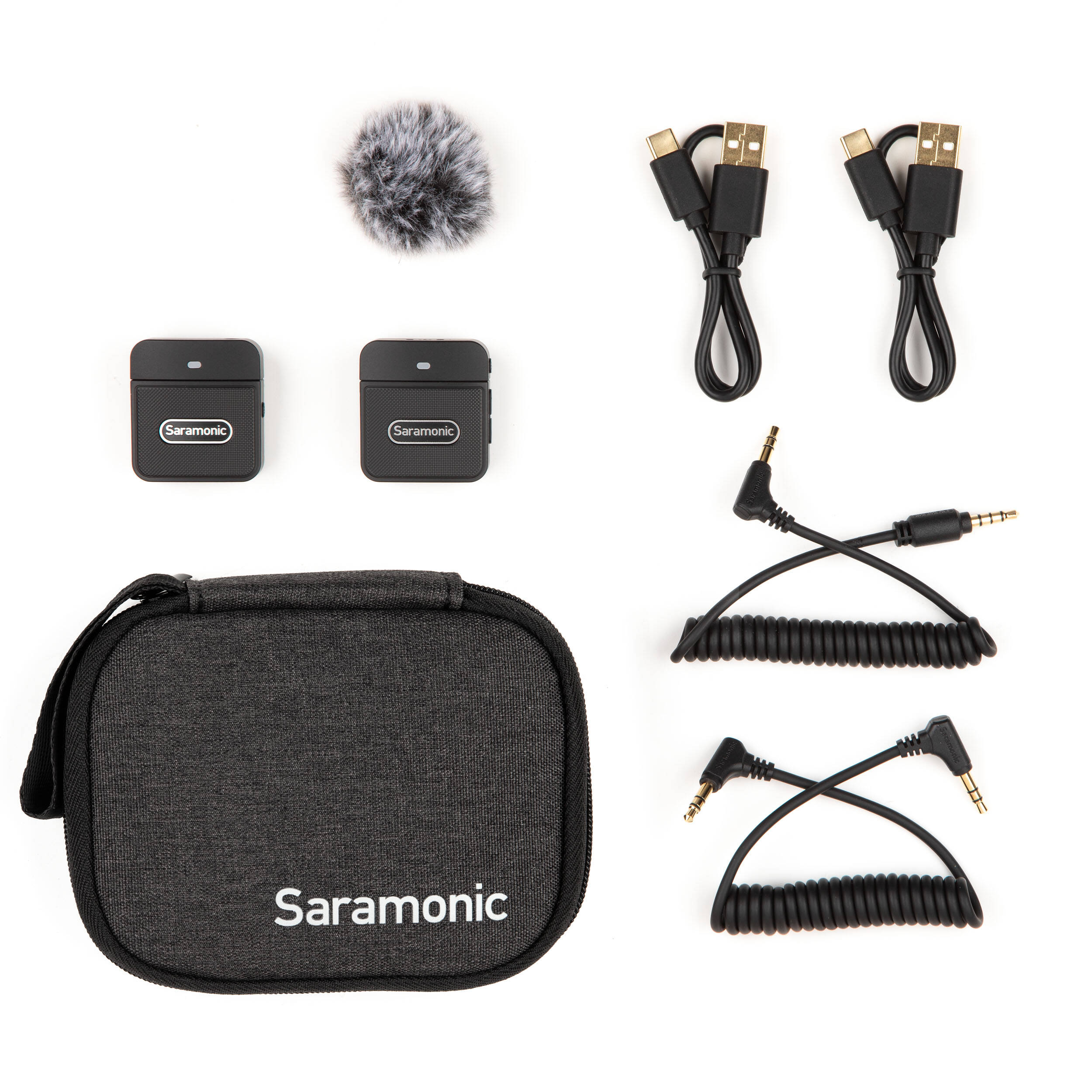 Беспроводная система Saramonic Blink100 B1, TX+RX, 2.4 ГГц, 3.5 мм TRS / TRRS