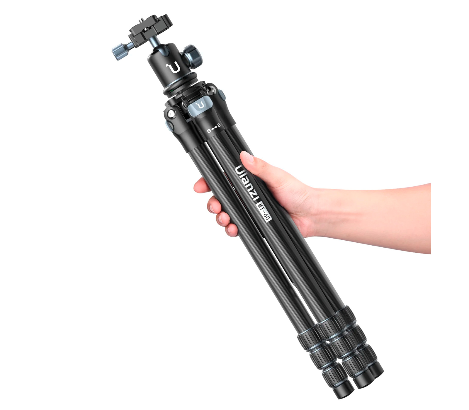 Штатив Ulanzi MT-60 Carbon Fiber Travel Tripod, карбоновый