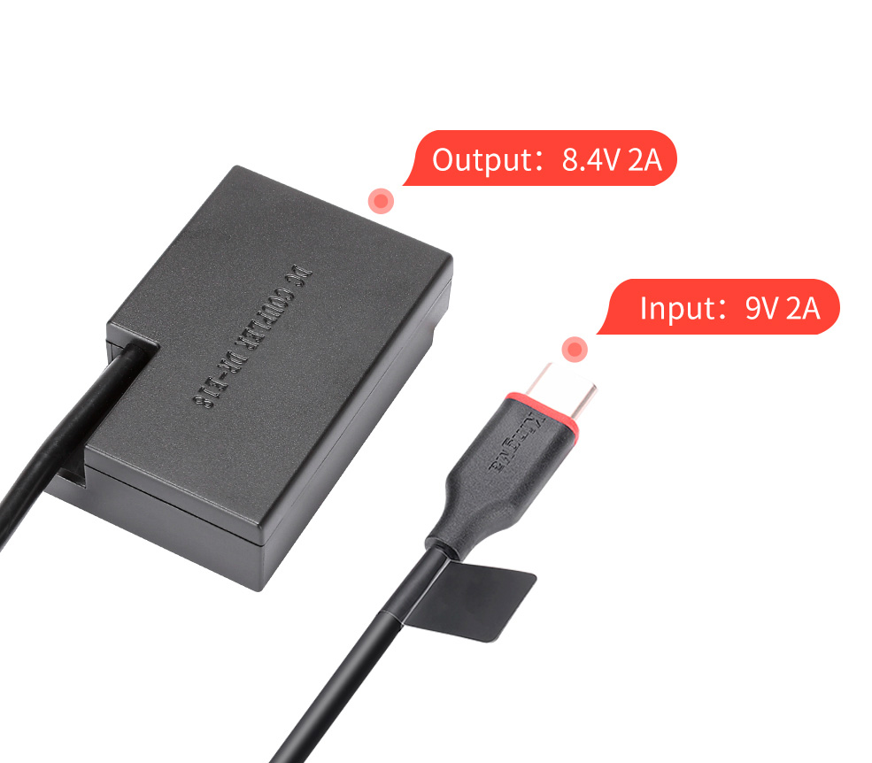 Адаптер питания Kingma TC-LPE17, вместо Canon LP-E17 с выходом USB-C
