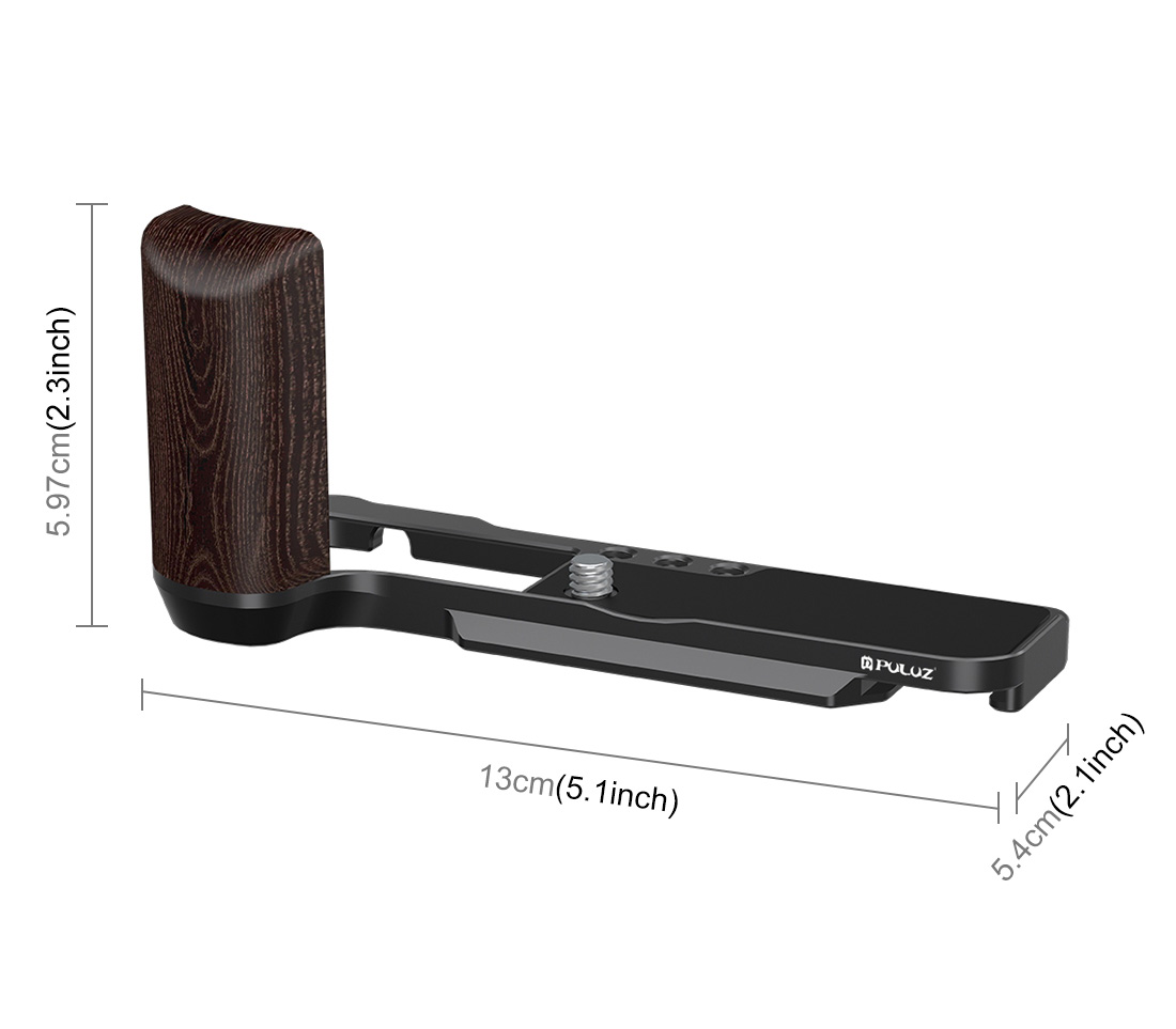 Рукоятка Puluz PU3124B с дополнительным хватом для Fujifilm X100VI