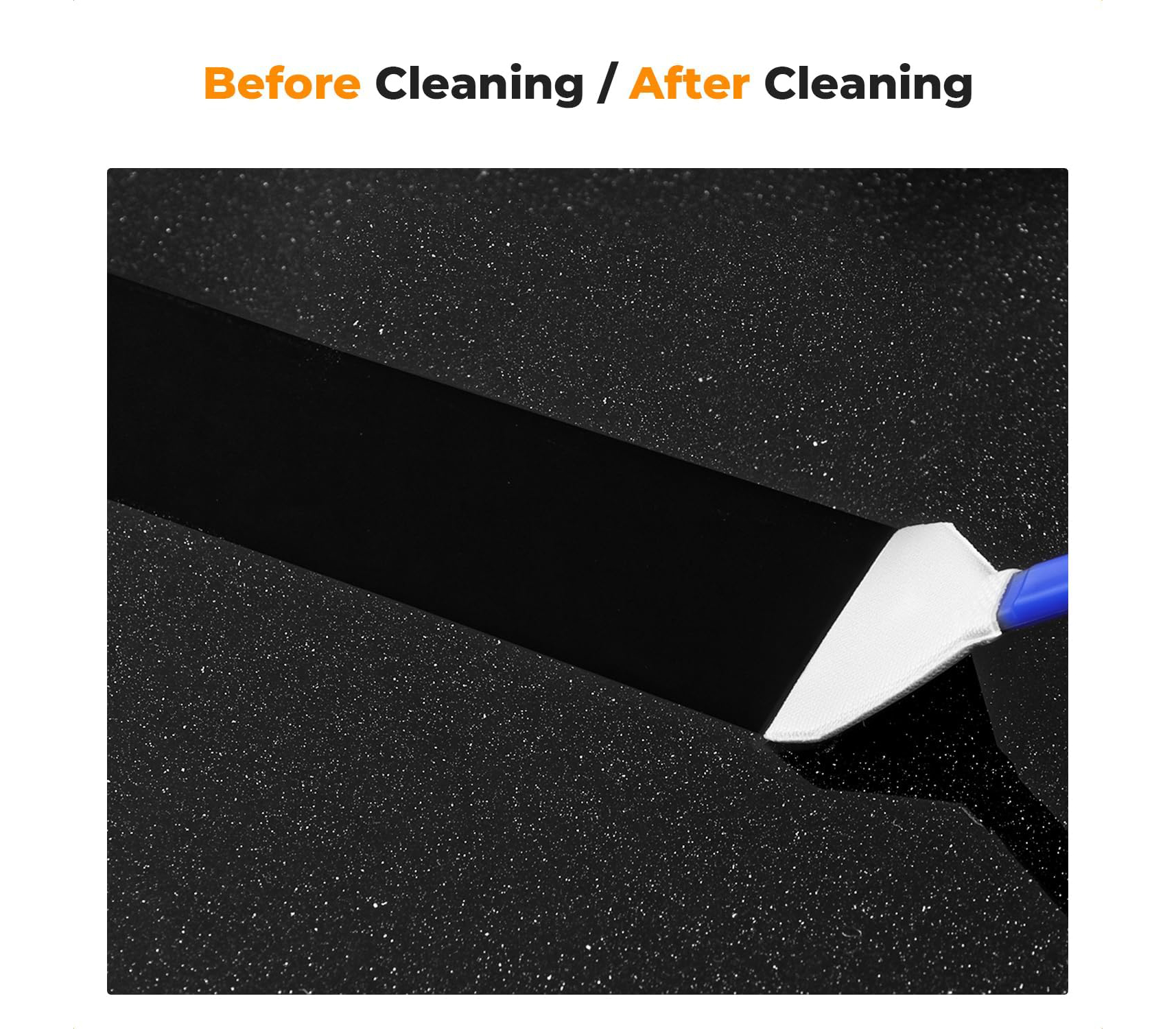 Шваброчки для чистки матриц K&F Concept 1617, для Full Frame камер (10 шт, жидкость)