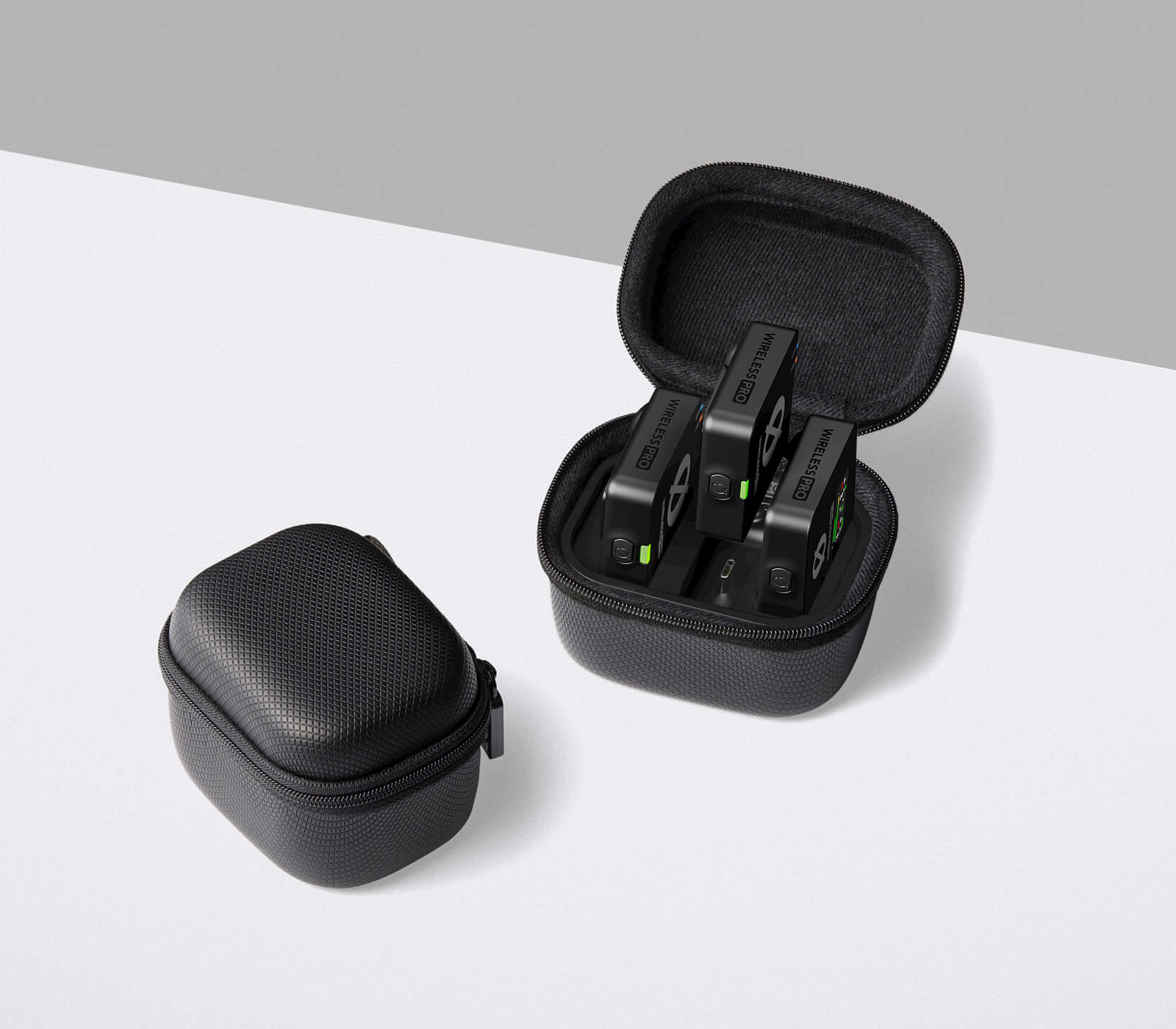 Беспроводная система RODE Wireless PRO, TX+TX+RX, 32 бита, 3.5 мм + USB-C + Lightning