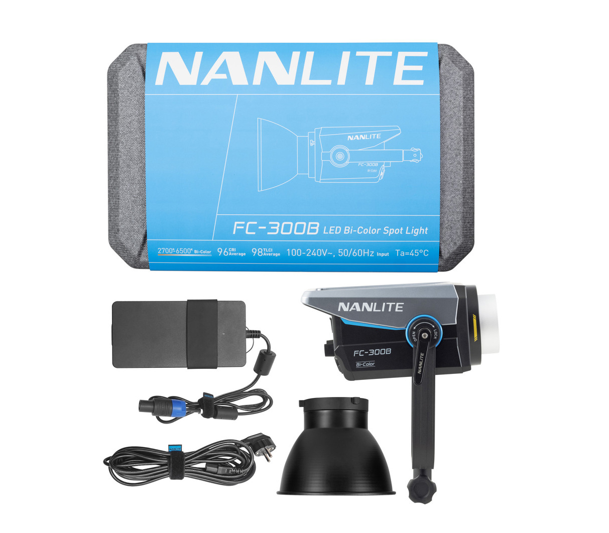 Осветитель Nanlite FC 300B Bi-Color LED, светодиодный, 300 Вт, 2700-6500K