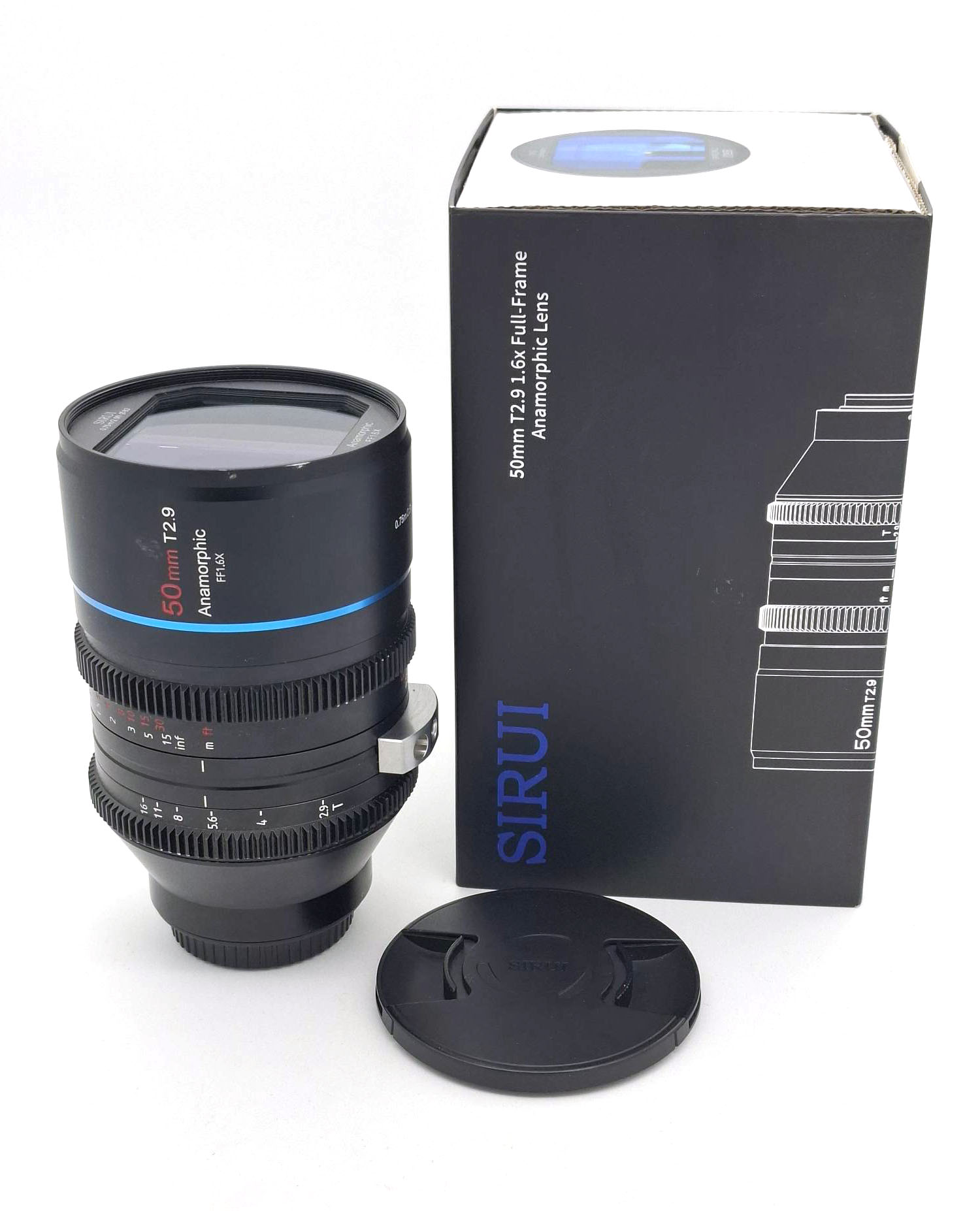Объектив Sirui Venus 50mm T2.9 1.6X Full-Frame Anamorphic Sony FE (состояние 5-) (б/у)