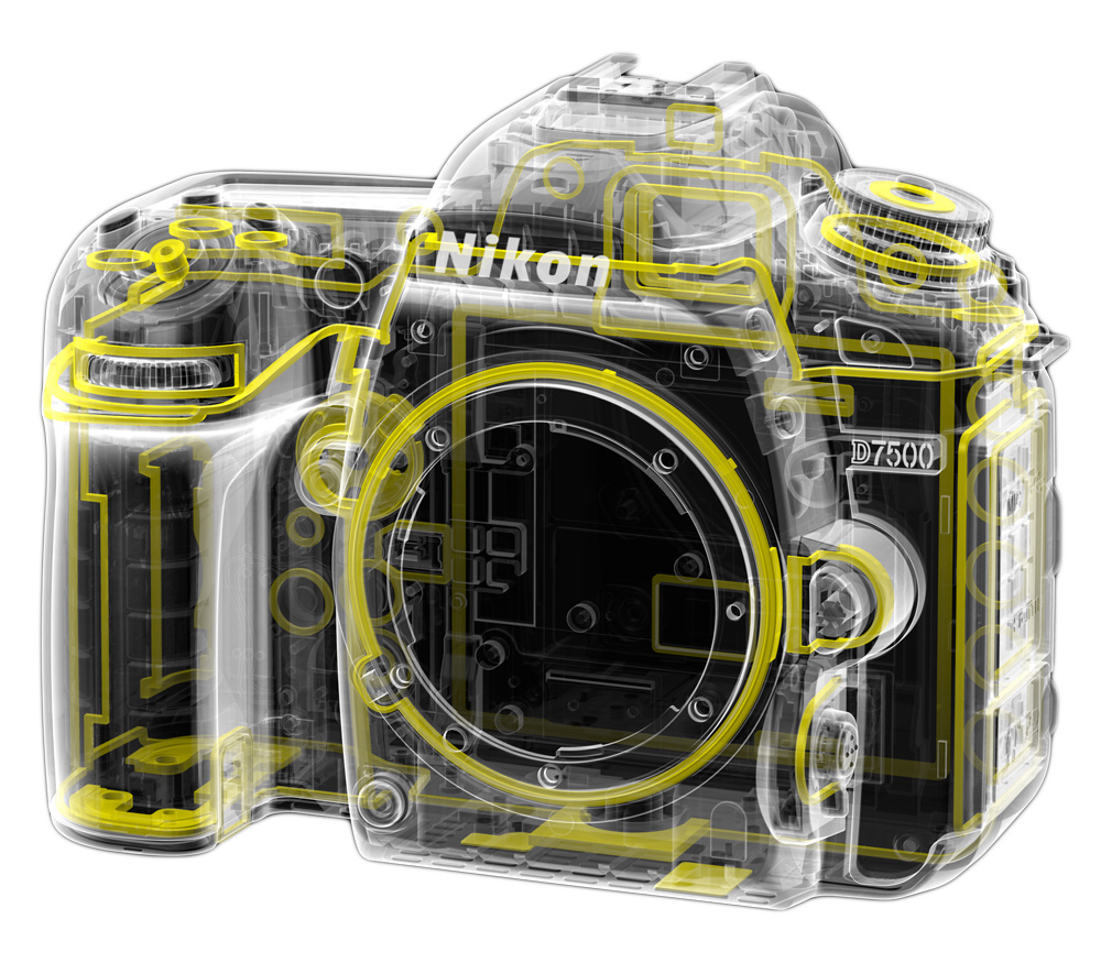 Зеркальный фотоаппарат Nikon D7500 Kit с AF-S 18-140 VR