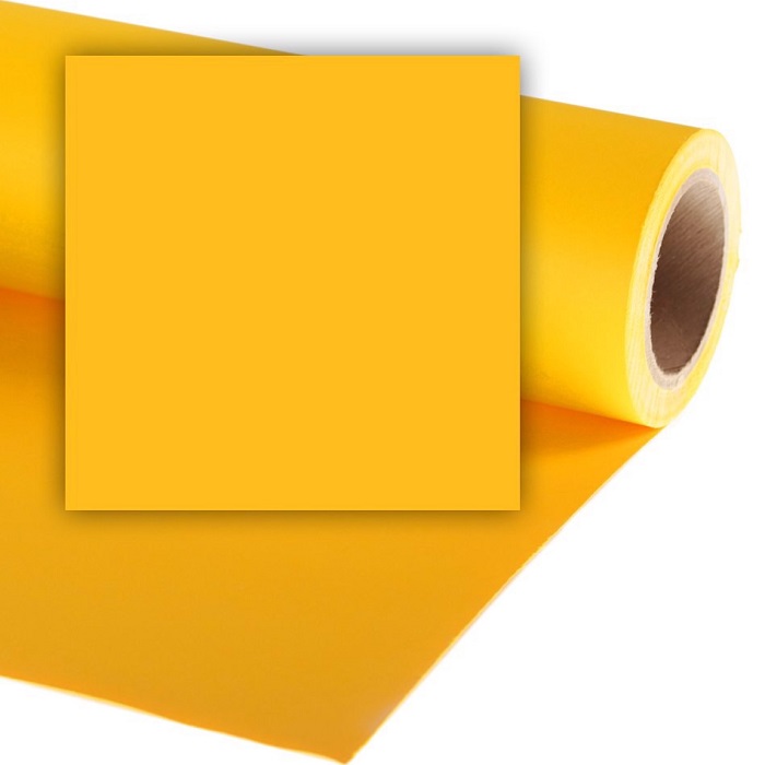 Фон VIBRANTONE 14 Yellow, бумажный, 2.1 x 11 м, желтый