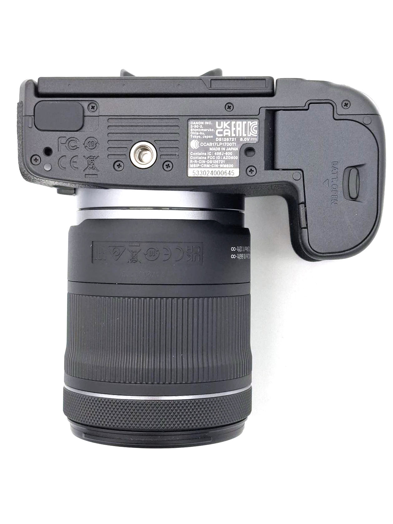 Беззеркальный фотоаппарат Canon EOS R Kit RF 24-105mm f/4-7.1 IS STM (состояние 5-) (б/у)