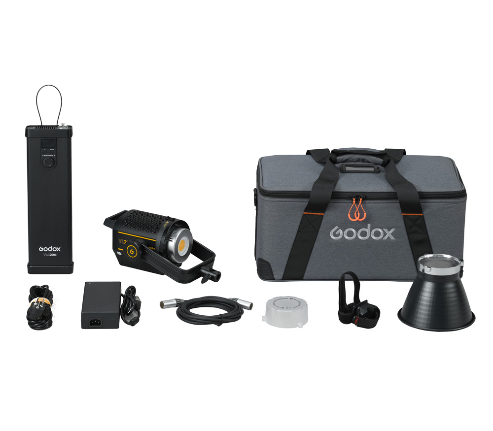 Осветитель Godox VL200II, светодиодный, 215 Вт, 5600К