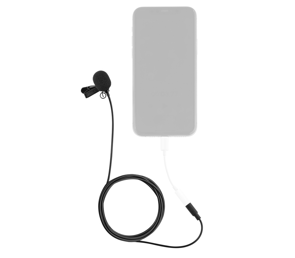 Микрофон JOBY Wavo Lav Mobile петличный, моно, 3.5 мм TRS / TRRS