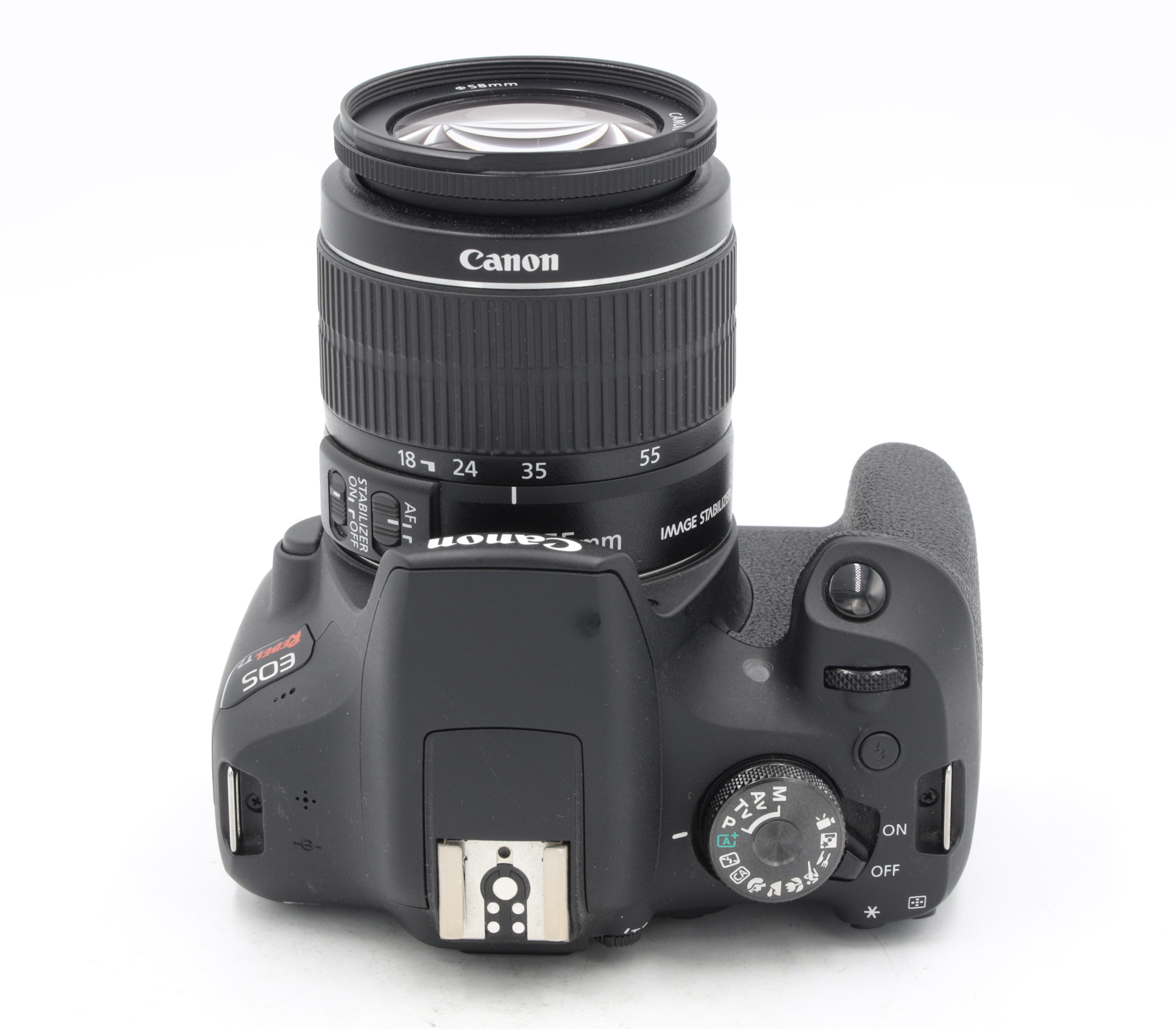 Зеркальный фотоаппарат Canon EOS Rebel T7 kit EF-S 18-55mm IS II (состояние 5-) (б/у)