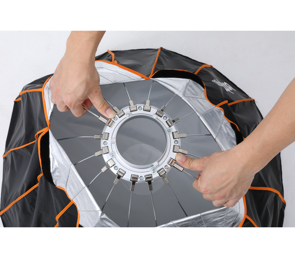 Софтбокс Godox QR-P120 параболический, быстроскладной, 120 см