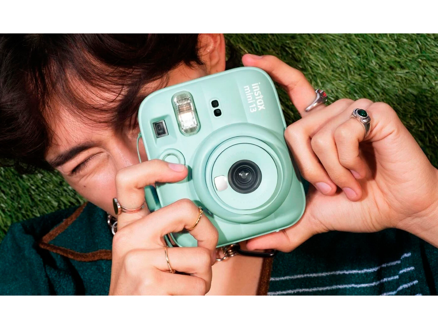 Фотоаппарат моментальной печати Fujifilm Instax MINI 13 Lagoon Green