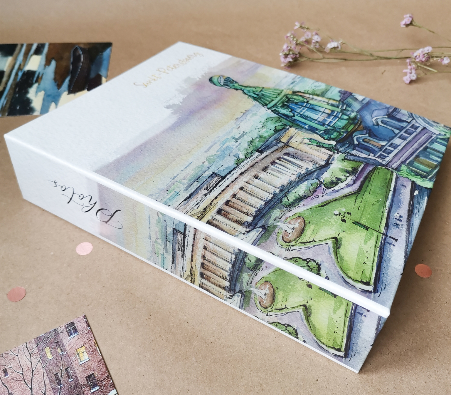 Фотоальбом Полином 200 фото 10х15 см, "SPb" Санкт-Петербург, Дом Зингера