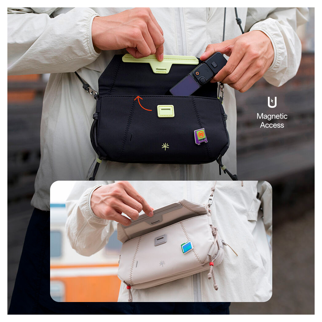 Сумка PGYTECH OneGo Pocket Sling, цвет Mist White