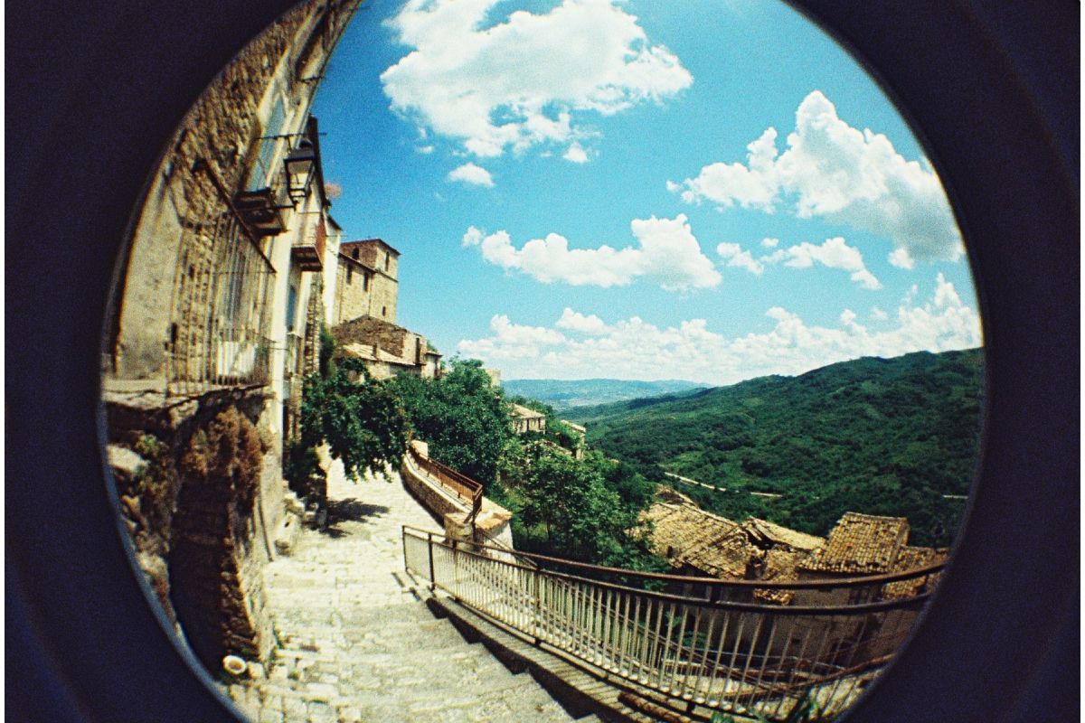 Пленочный фотоаппарат Lomography Fisheye No. 2, цвет Rodeo Denim