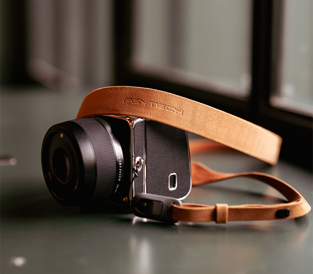 Ремень PGYTECH Camera Shoulder Strap Air Retro Style, размер L, цвет Earth Brown (уцененный)