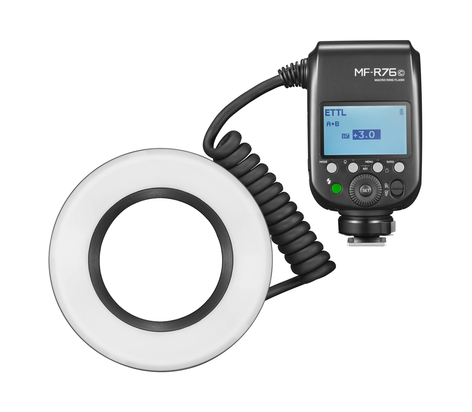 Кольцевая вспышка Godox MF-R76C TTL для Canon