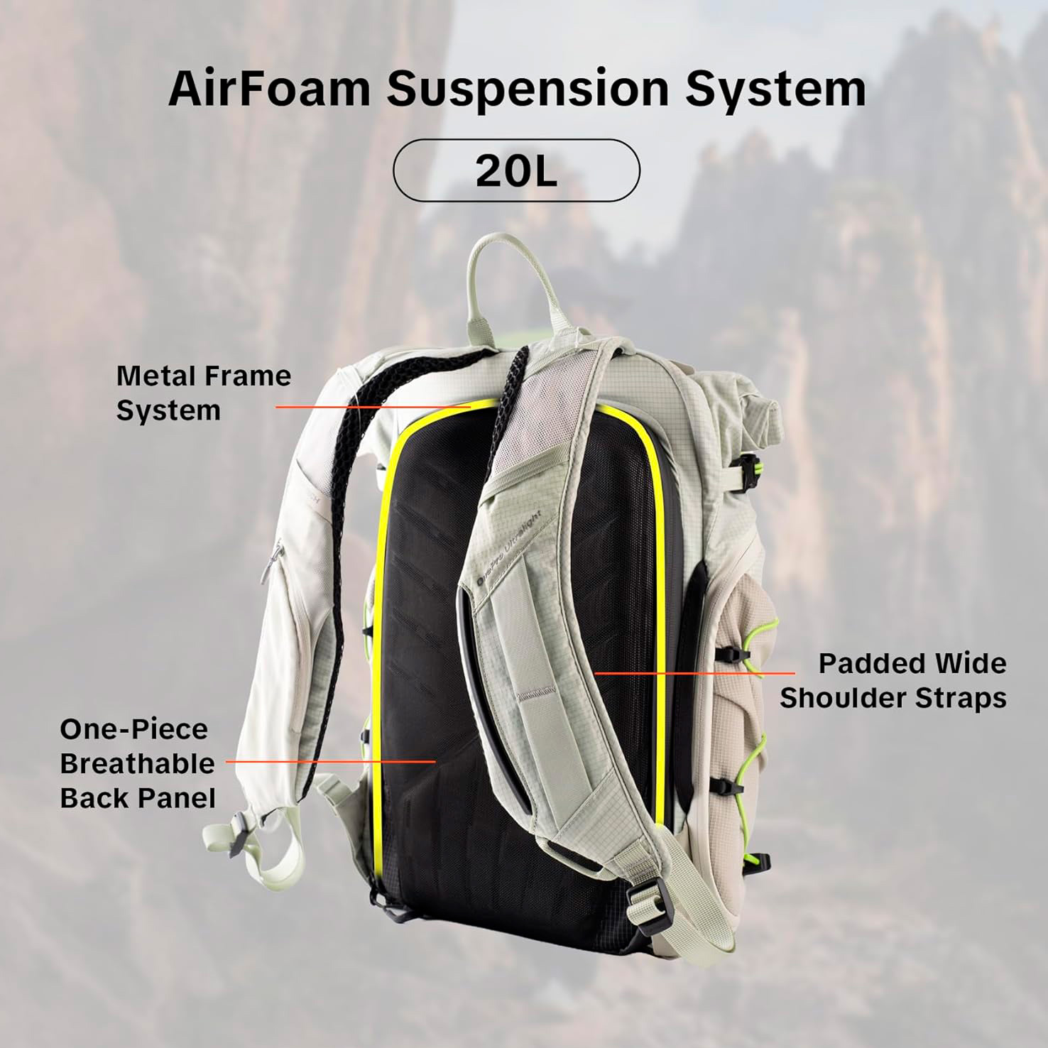 Рюкзак PGYTECH OnePro Ultralight Backpack 20L, цвет: Space Black