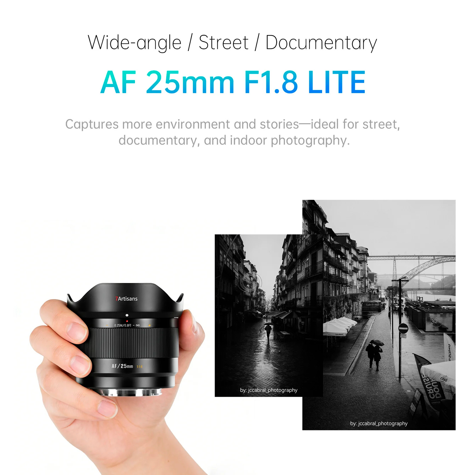 Объектив 7Artisans AF 25mm f/1.8 Lite для Sony E (APS-C)