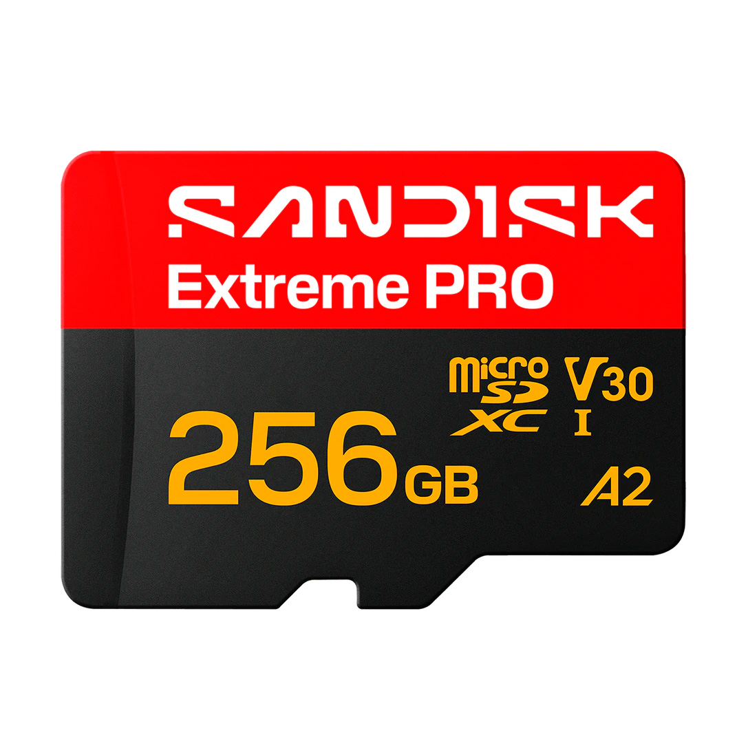 Карта памяти SanDisk MicroSDXC 256GB Extreme PRO UHS-I V30 A2 250/170 МБ/с