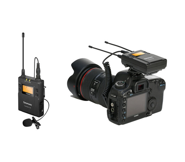 Беспроводная система Saramonic UwMic9 TX9+RX9, 1 передатчик и 1 приемник