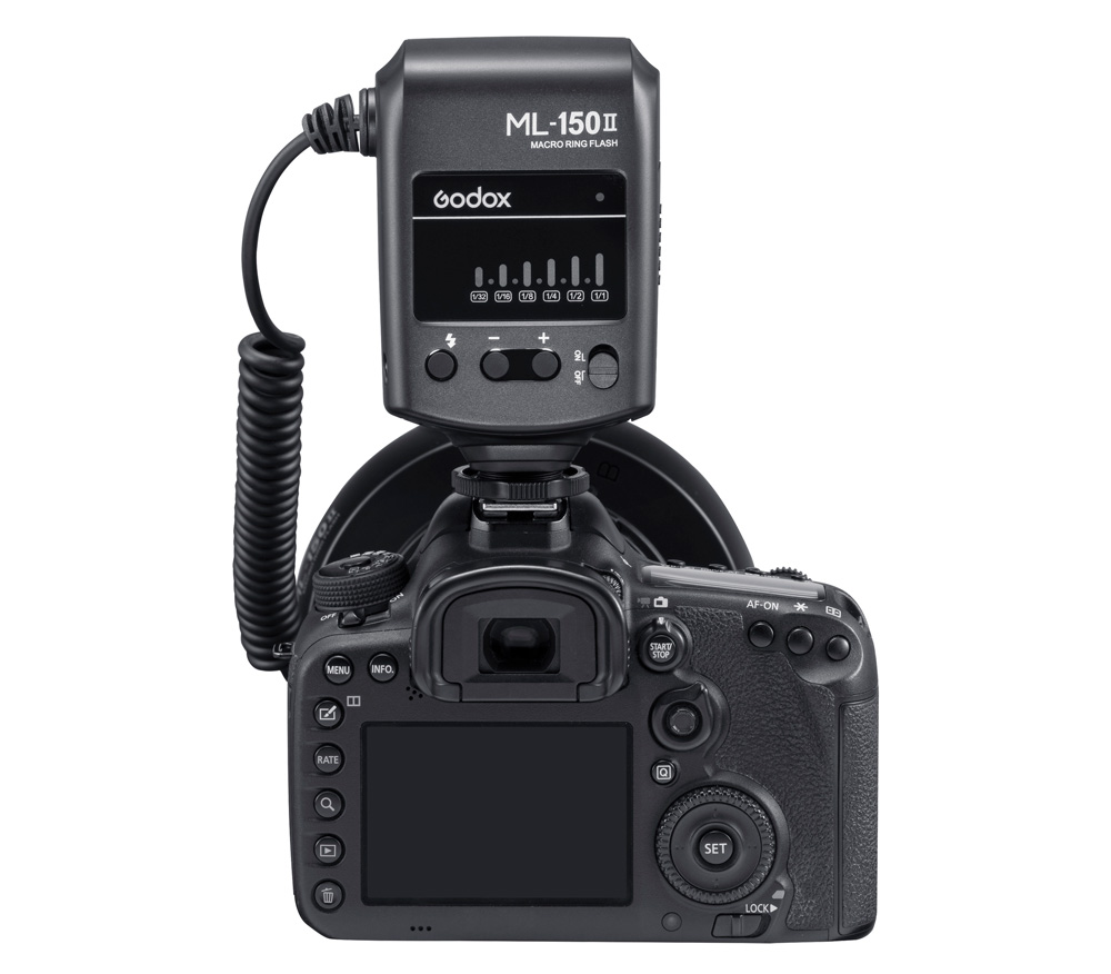Кольцевая вспышка Godox ML-150 II, универсальная